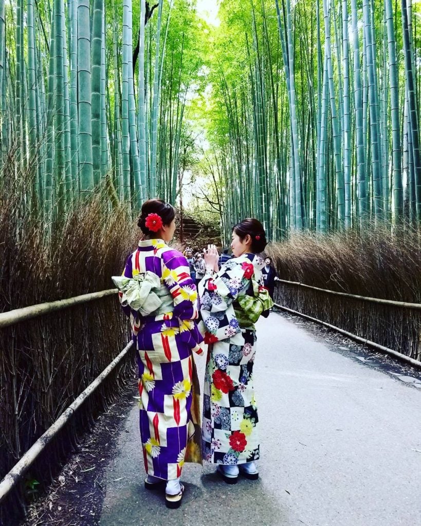 Bamboo Grove + Kimonos