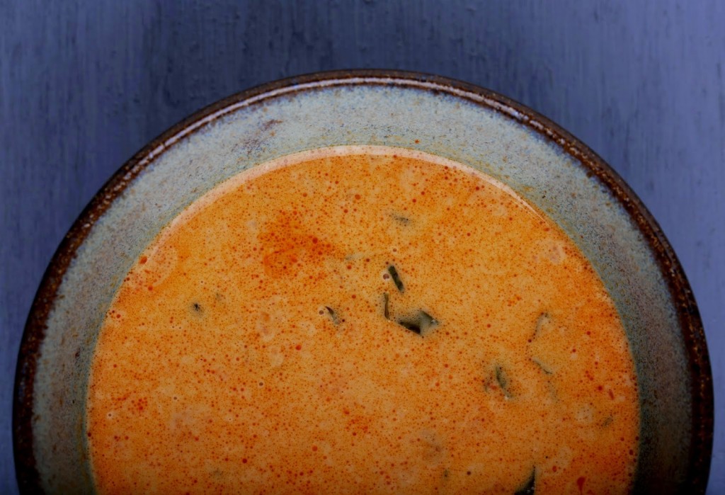 Red Curry and Ginger Coconut Sauce