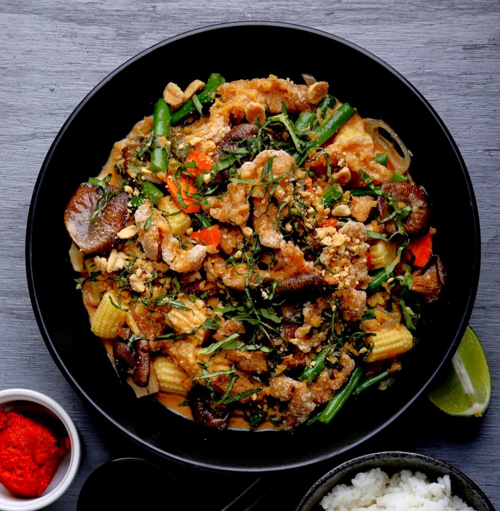 Red Curry and Ginger Coconut Sauce