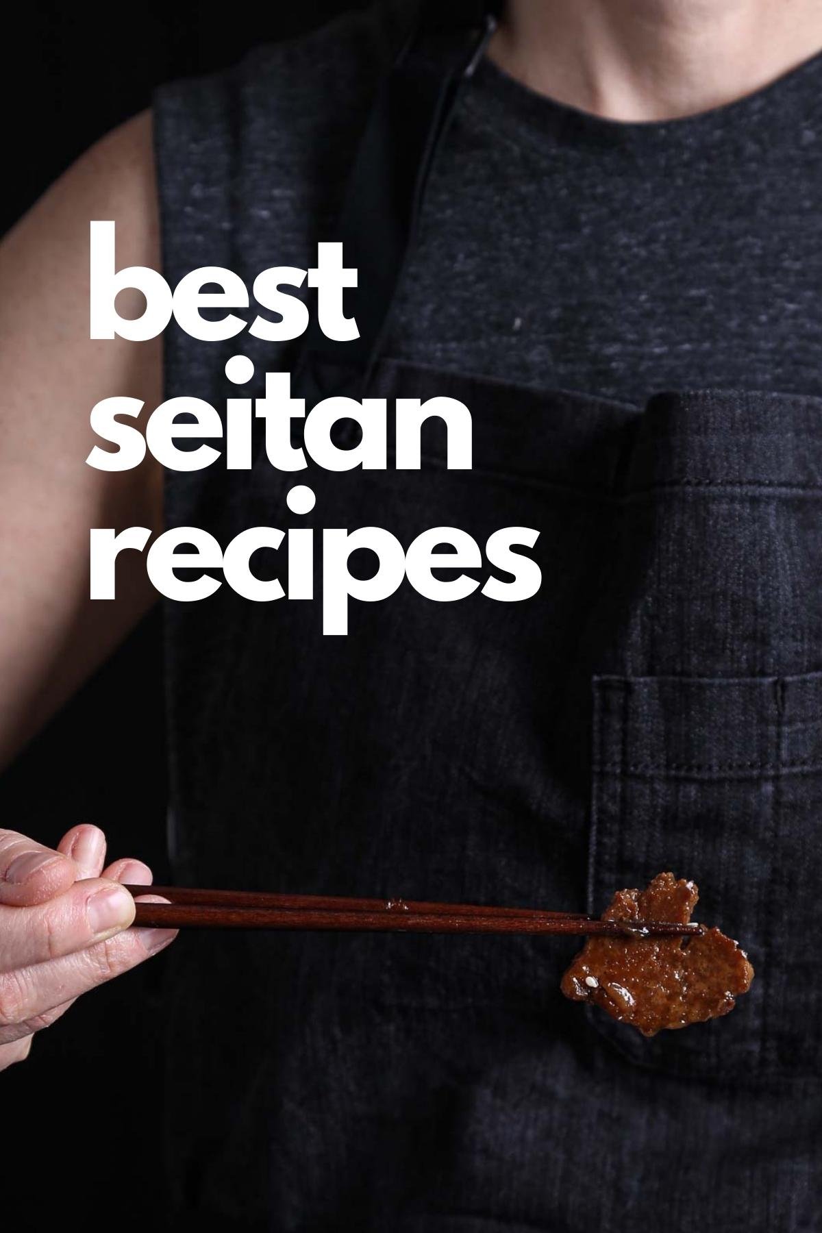 Best seitan recipes cover.