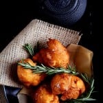 Sweet Potato and Rosemary Beignets