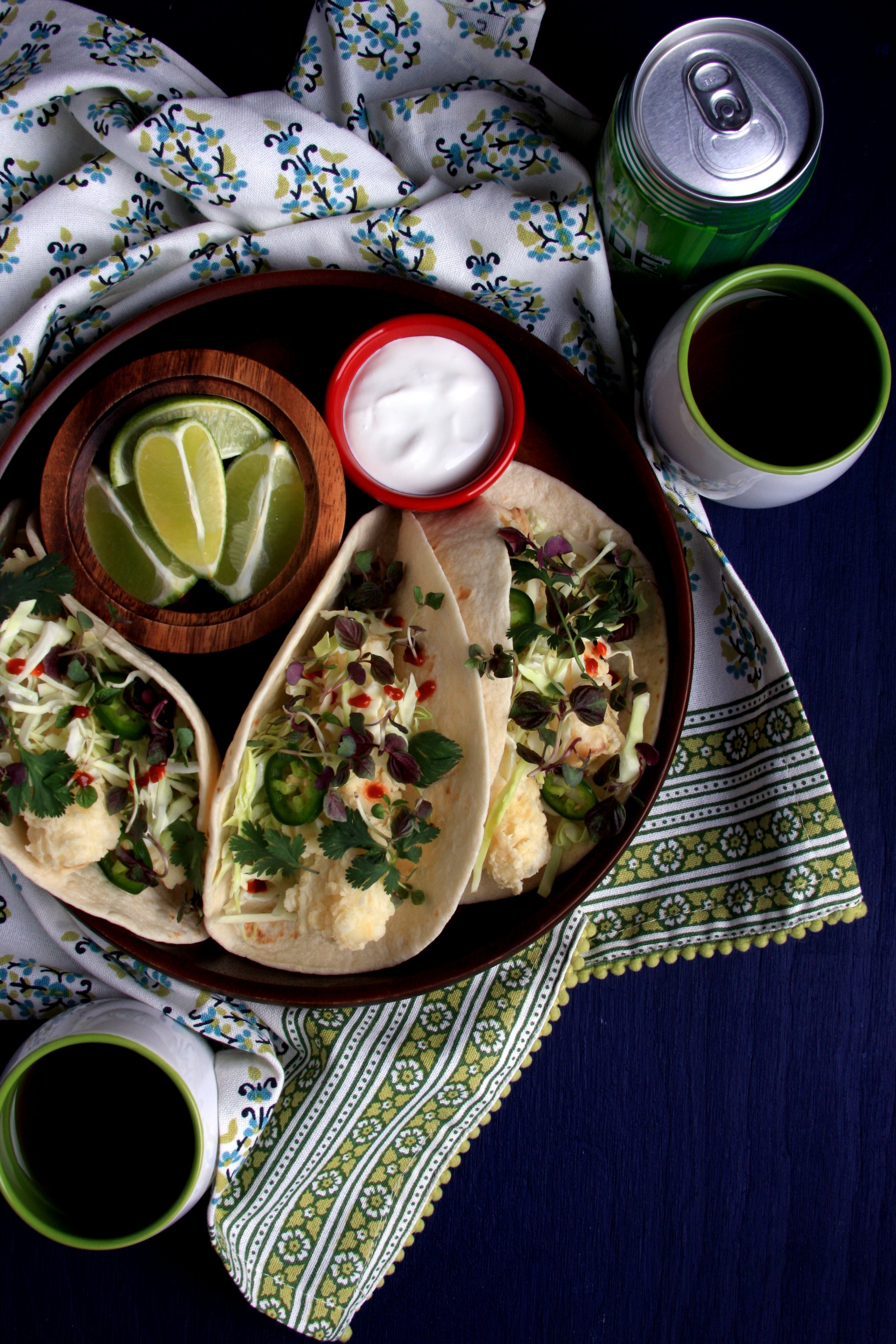 Crispy Hearts of Palm Tacos